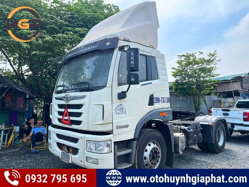 Xe đầu kéo Faw Han V 1 cầu 260HP đời 2021 cũ