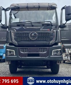 Mặt trước xe tải ben Shacman H3000S Weichai 340HP mới