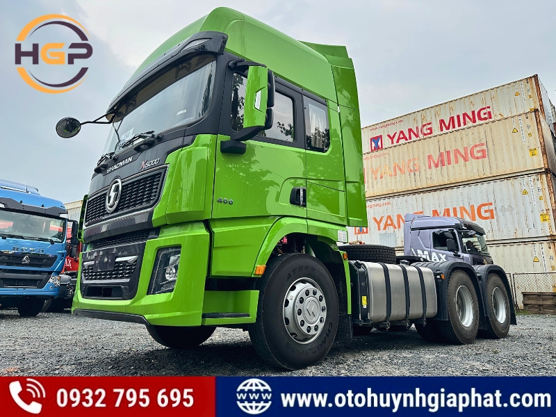 Bán xe đầu kéo SHACMAN X5000 động cơ WEICHAI 400HP mới