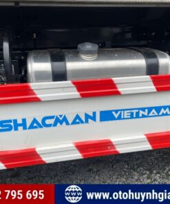 Cảng chắn hông + Bình dầu của xe tải ben Shacman H3000S Weichai 340HP mới