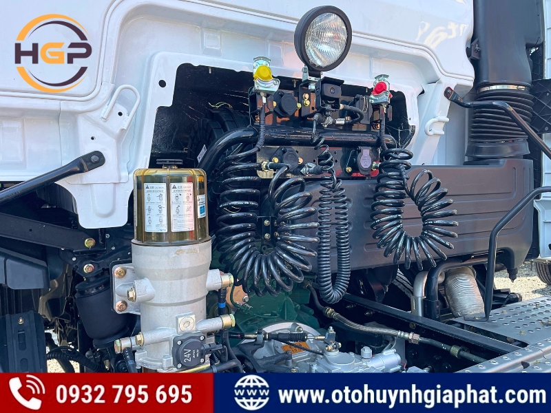 Động cơ của xe Faw JH6 460HP mẫu 2026