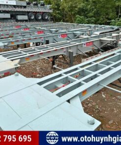Phân phối toàn quốc - Rơ mooc xương 3 trục 45 feet Kaile tải 32 tấn