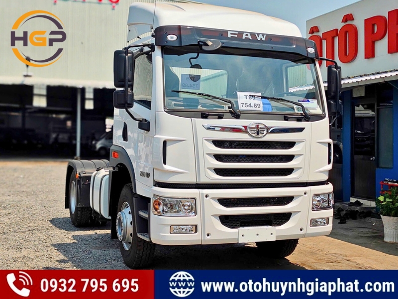 Siêu ưu đãi - Xe đầu kéo FAW Han V 4x2 1 cầu 260HP mới