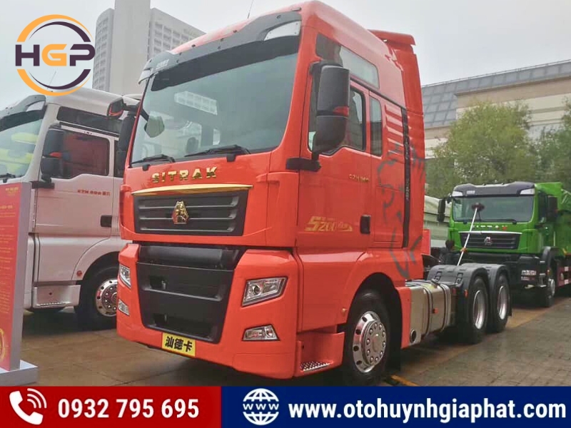 Xe đầu kéo Howo Sitrak G7 540 HP cầu láp - Bán giá tốt