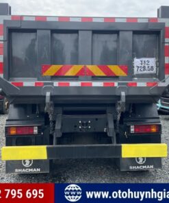 Mặt sau của xe tải ben Shacman H3000S Weichai 340HP mới