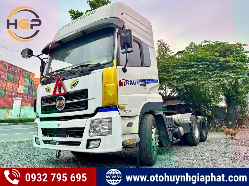 Xe đầu kéo Dongfeng 375HP đời 2015 cũ