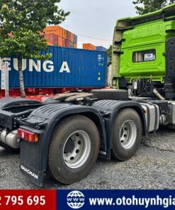 Ngoại thất xe SHACMAN X5000 WC 400HP cầu láp