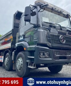 Xe ben Shacman 4 chân H3000S Weichai 340HP mới