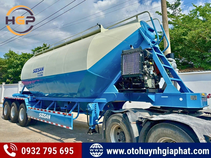 Bán mooc xi téc chở xi măng Soosan