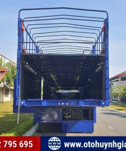 Mặt trước của mooc THACO chuyên dụng tải ô tô - Mẫu 1860