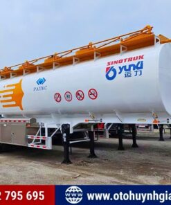 Phân phối toàn quốc - Mooc bồn xi téc chở xăng Yunli 40.5 khối