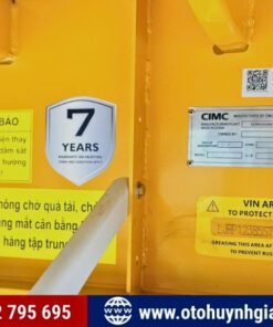 Mooc sàn CIMC DONGGUAN 3 trục 40 feet mới