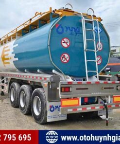 Sẵn hàng - Mooc bồn xi téc chở xăng Yunli 40.5 khối