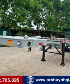 Hàng sẵn - Rơ mooc xương 3 trục 45 feet Kaile tải 32.9 tấn - Lốp không ruột