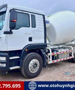 Hàng sẵn - Xe bồn trộn bê tông HOWO TX 350HP 10 khối