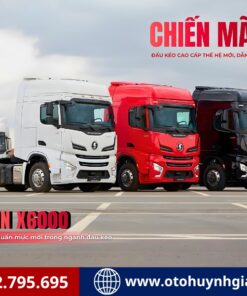 Xe đầu kéo Shacman X6000 máy 460HP - 480HP động cơ Weichai - Cummins