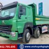 Xe ben Howo V7G 4 chân 380HP thùng U