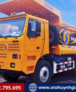 Xe ben Shacman cabin đầu lệch 385HP động cơ Cummins