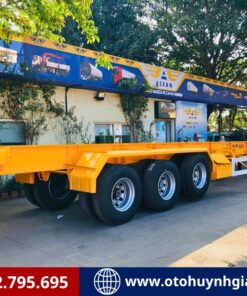 Phân phối toàn quốc - Mooc cổ cò Asean 3 trục 50 feet tải 33.35 tấn