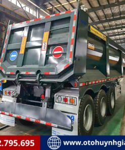 Rơ mooc ben tự đổ Sinotruk Yunli thùng U 24 khối