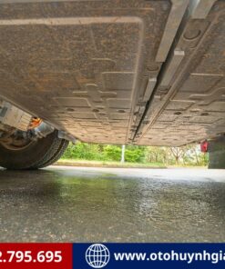 Khung gầm của xe đầu kéo điện Howo G7S EV 2026