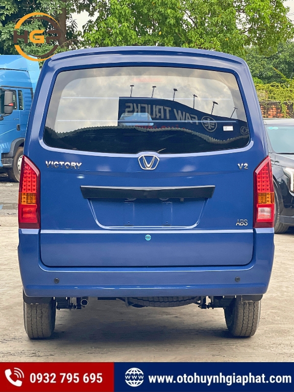 Mặt sau của xe tải VAN VEAM V2 2026