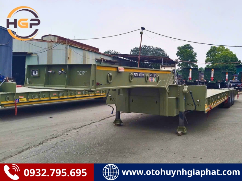 Rơ mooc lùn chuyên dụng LIANGYU dài 17.8m - Hàng sẵn giao ngay