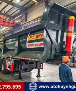 Sơ mi rơ mooc ben tự đổ Sinotruk Yunli thùng U 2026