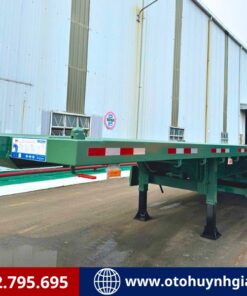 Giá bán rơ mooc sàn Soosan 40 feet 3 trục
