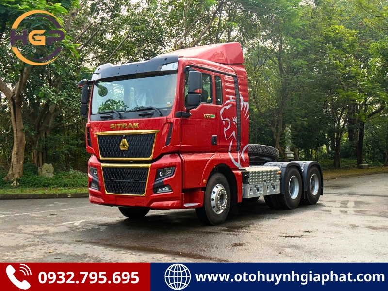 Giá bán xe đầu kéo điện Howo Sitrak G7S EV 2026