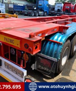 Giá bán rơ mooc cổ cò 3 trục 45 feet Xinhongdong Patec