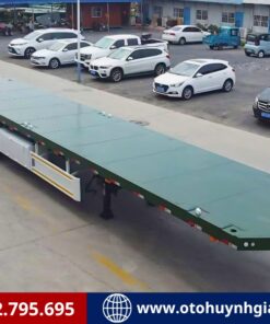 Sơ mi rơ mooc sàn 45 feet Xinhongdong - Lốp 12R22.5
