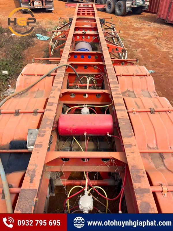 Mooc cổ cò 40 feet 3 trục siêu cứng cáp