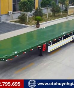 Hàng sẵn - Rơ mooc sàn 45 feet Xinhongdong lốp 12R22.5