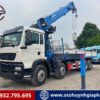 Xe tải gắn cẩu Howo - Loại 16 tấn và 20 tấn