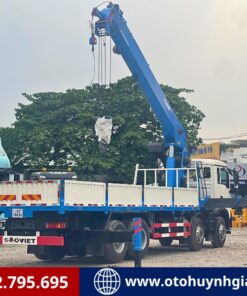 Xe tải gắn cẩu Howo - Cabin TX350 - Tay cẩu XCMG