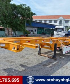 Rơ mooc cổ cò Xinhongdong 45 feet mẫu mới dài 14m3
