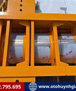 Bình nước 1000L của mooc cổ cò 45F Xinhongdong dài 14,3m