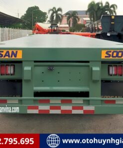 Bán mooc sàn 45 feet Soosan Doosung tải 31.53 tấn