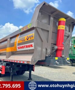 Sơ mi rơ mooc ben tự đổ Sinotruk Yunli thùng U 2026
