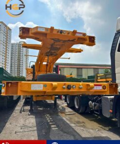 Giá bán rơ mooc cổ cò 45 feet Cimc Patec