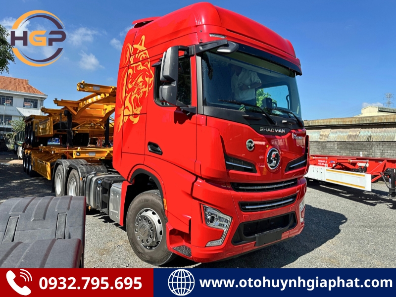 Đầu kéo Shacman X6000 460HP Cummins