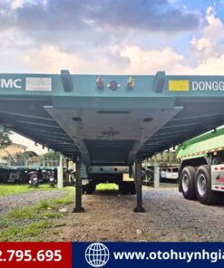 Khung gầm của mooc sàn CIMC DONGGUAN 3 trục 45F