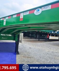 Phần gầm của mooc xương 40 feet 3 dí CIMC PATEC