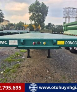 Mặt trước của mooc sàn CIMC DONGGUAN 3 trục 45F
