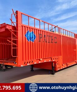 Rơ mooc lồng 2 tầng chở ô tô XINHONGDONG - Rộng 2m8 và 3m