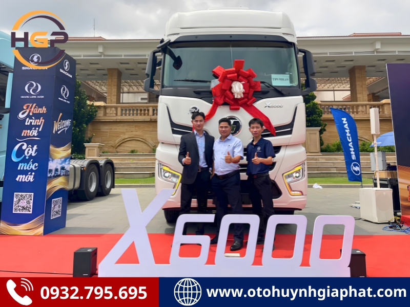 Sẵn xe Shacman X6000 khu vực Bình Dương