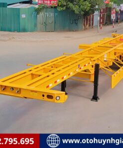 Phân phối mooc cổ cò 3 trục 45 feet CIMC HUAJUN mới