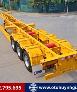 Bán mooc cổ cò 3 trục 45 feet CIMC HUAJUN mới