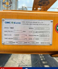 Tấm lắc của mooc cổ cò 45F Cimc Patec